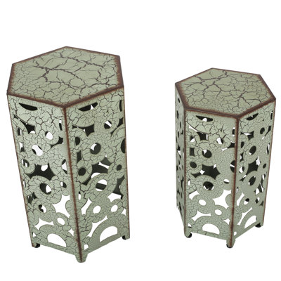 Bungalow Rose Taylor 2 Piece Nesting Tables