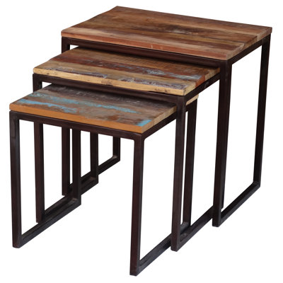 Bungalow Rose Zara 3 Piece Nesting Tables