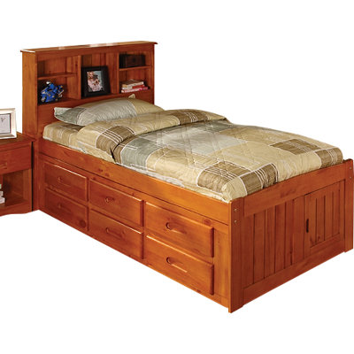 Viv + Rae Kaitlyn Captain Twin Bed with Storage ..