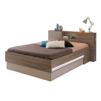 Parisot Satty Full/Double Storage Platform Bed
