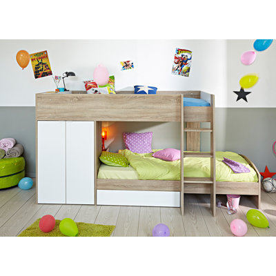 Parisot Stim Twin Over Twin Bunk Bed