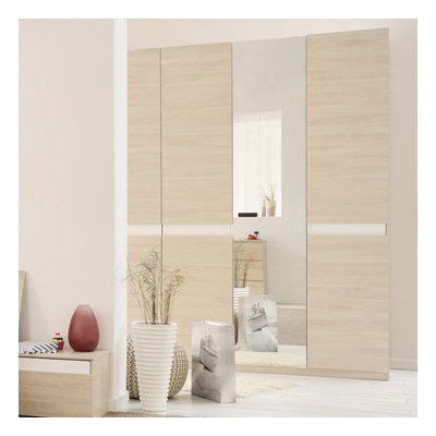 Parisot Mallow 4 Door Wardrobe Armoire