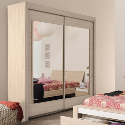Parisot Mallow 2 Door Wardrobe Armoire