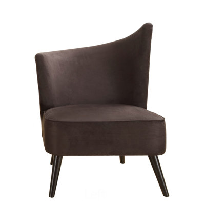 Armen Living Stage Door Elegant Left Side Chair