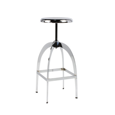 Kate and Laurel Adjustable Height Swivel Bar Stool