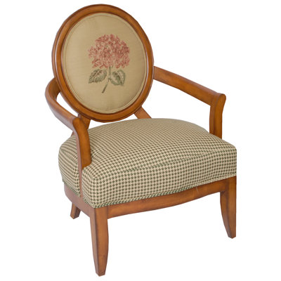 Carolina Accents Madison Fabric Arm Chair