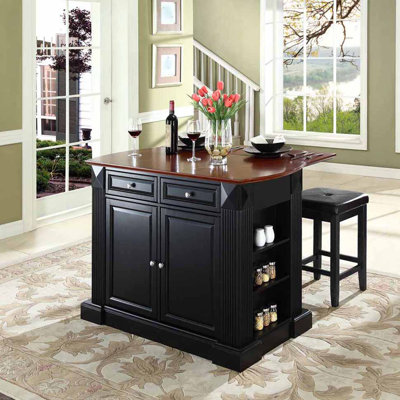 Breakwater Bay Plumeria Kitchen Island