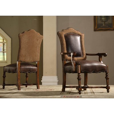 Eastern Legends Burgundy Side Chair (S..