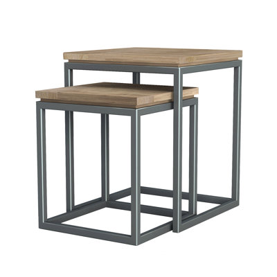 ASTA Home Furnishing Simplicity 2 Piece Nesting Tables