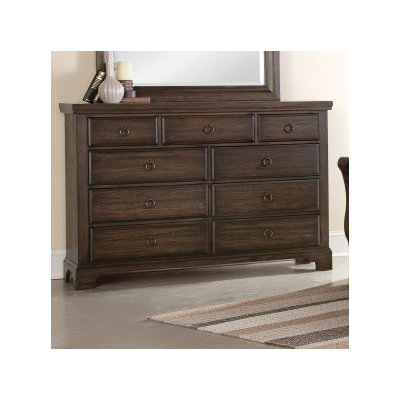 Virginia House Whiskey Barrel 9 Drawer Dresser