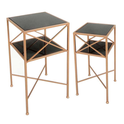 Sagebrook Home 2 Piece Metal & Mirror ..