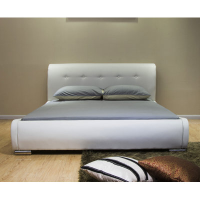 Greatime Upholstered Platform Bed