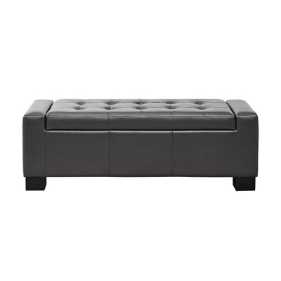 Alcott Hill Valerie Tufted Top Storage Ottoman