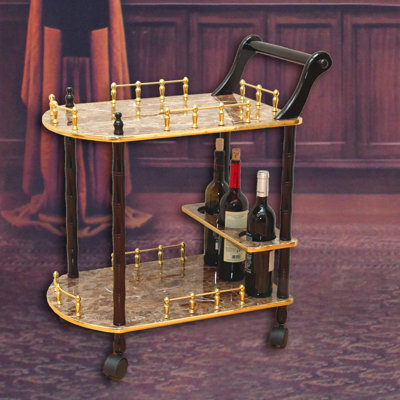 Uniquewise 2-Tier Serving Cart