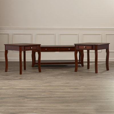 Rosalind Wheeler 3 Piece Coffee Table ..