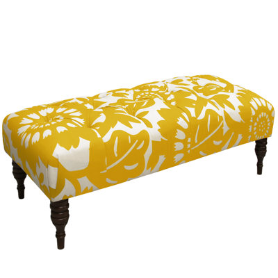 Bay Isle Home Baja Tufted Upholstered Bench