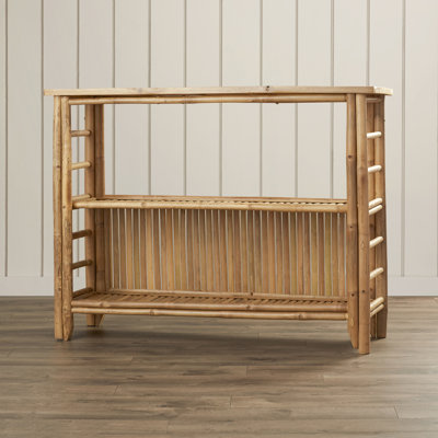 Bay Isle Home Porter Console Table with Shelf