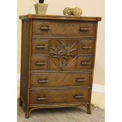 Bay Isle Home Cypress 5 Drawer Chest