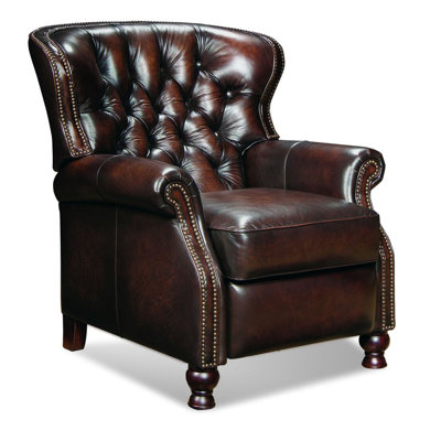 Astoria Grand Harle Leather Recliner