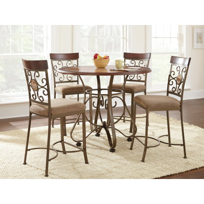 World Menagerie Nenuphar Counter Height Dining T..
