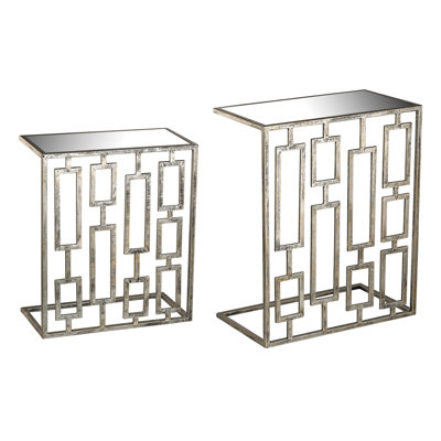Mercer41 Tetris 2 Piece Nesting Tables