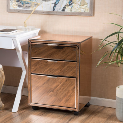 Mercer41 Valmont 3-Drawer Vertical File