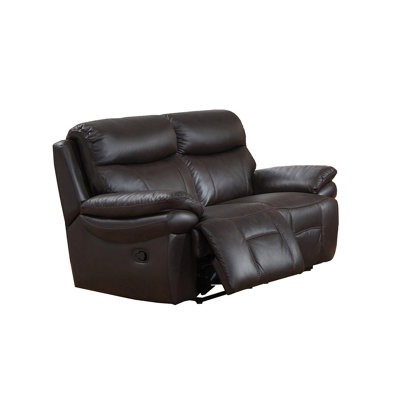 Amax Rushmore Leather Recliner Loveseat