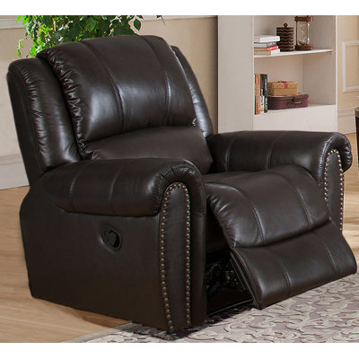 Amax Charlotte Leather Recliner Chair