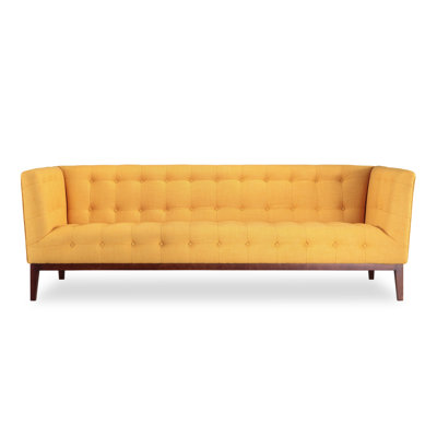 Kardiel Margaret Mid Century Modern English Tufted Sofa