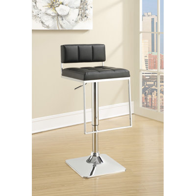 Infini Furnishings Adjustable Height Swivel Bar Stool