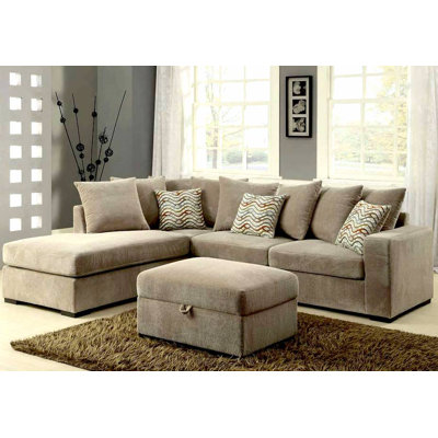 Infini Furnishings Reversible Chaise Sectional