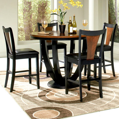 Infini Furnishings Mayer 5 Piece Counter Height Dining Set