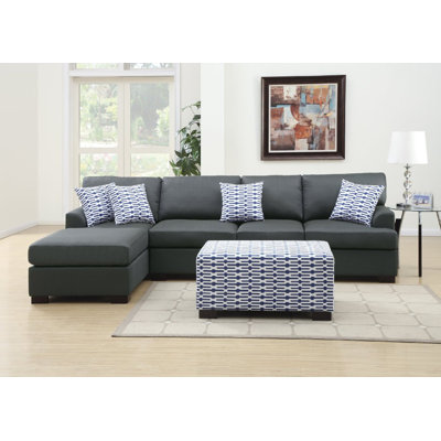 Infini Furnishings Reversible Chaise Sectional