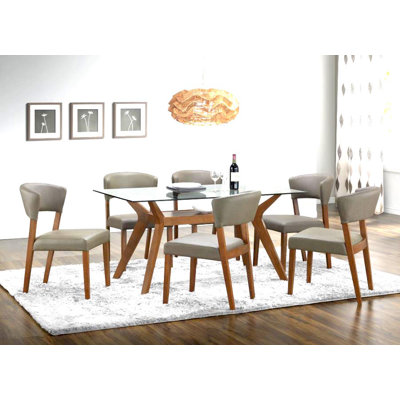 Infini Furnishings Josefine 7 Piece Dining Set