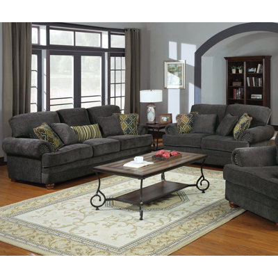 Infini Furnishings Norah Sofa and Loveseat Set