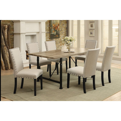 Infini Furnishings 7 Piece Dining Set