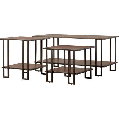 Latitude Run Ruben 3 Piece Coffee Tabl..