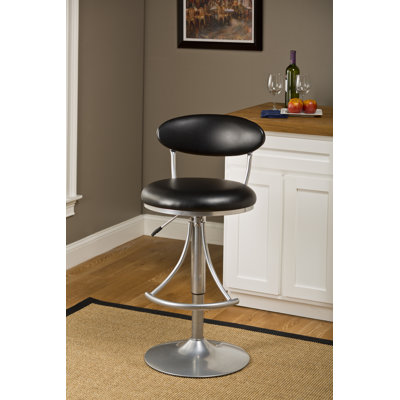 Latitude Run Elon Adjustable Height Swivel Bar Stool
