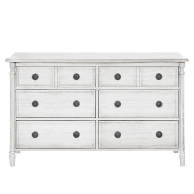 Evolur Julienne 6 Drawer Double Dresser