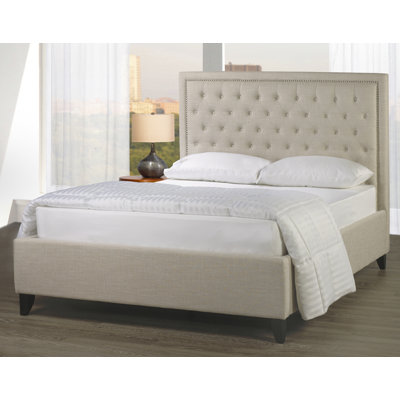 Home Gear Niobe Upholstered Platform Bed
