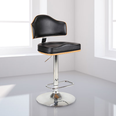Home Gear Riu Adjustable Height Swivel Bar Stool