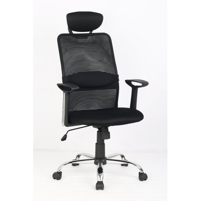 Wildon Home ® High-Back Mesh Task Chair with Arms