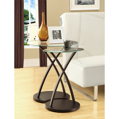 Wildon Home ® 2 Piece Nesting Table