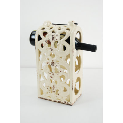 Drew DeRose Designs 3 Bottle Tabletop Wine Rack