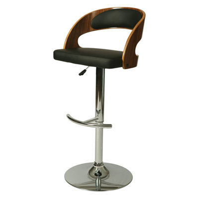 Impacterra Yreka Adjustable Height Swivel Bar Stool