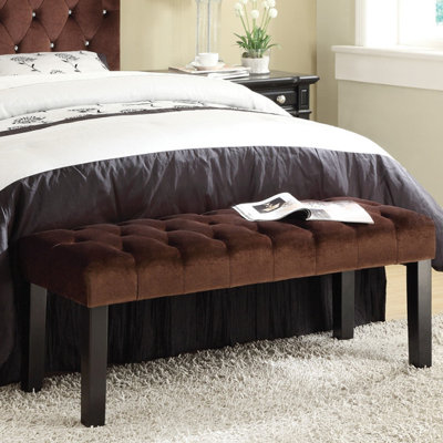 A&J Homes Studio Upholstered Bedroom Bench