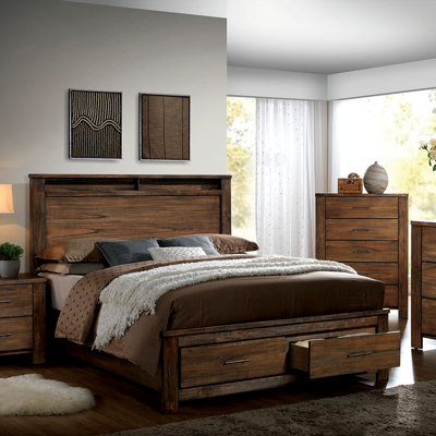 A&J Homes Studio Brookdale Storage Platform Bed