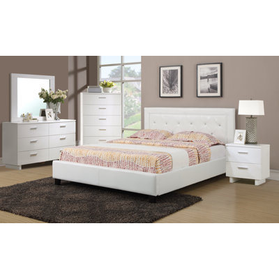 A&J Homes Studio Jake Upholstered Platform Bed