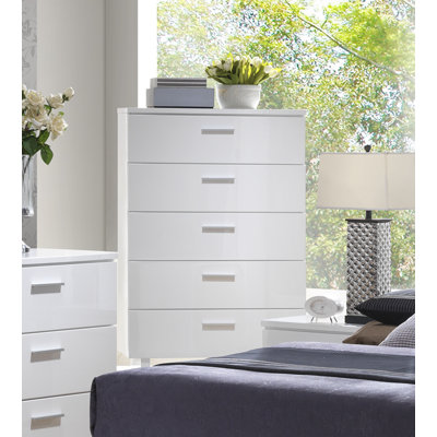 A&J Homes Studio Branchville 5 Drawer Chest