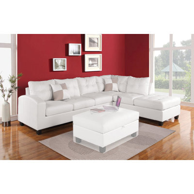 A&J Homes Studio Susan Reversible Chaise Sectional